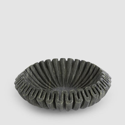 Oro Wave Bowl Marble Black