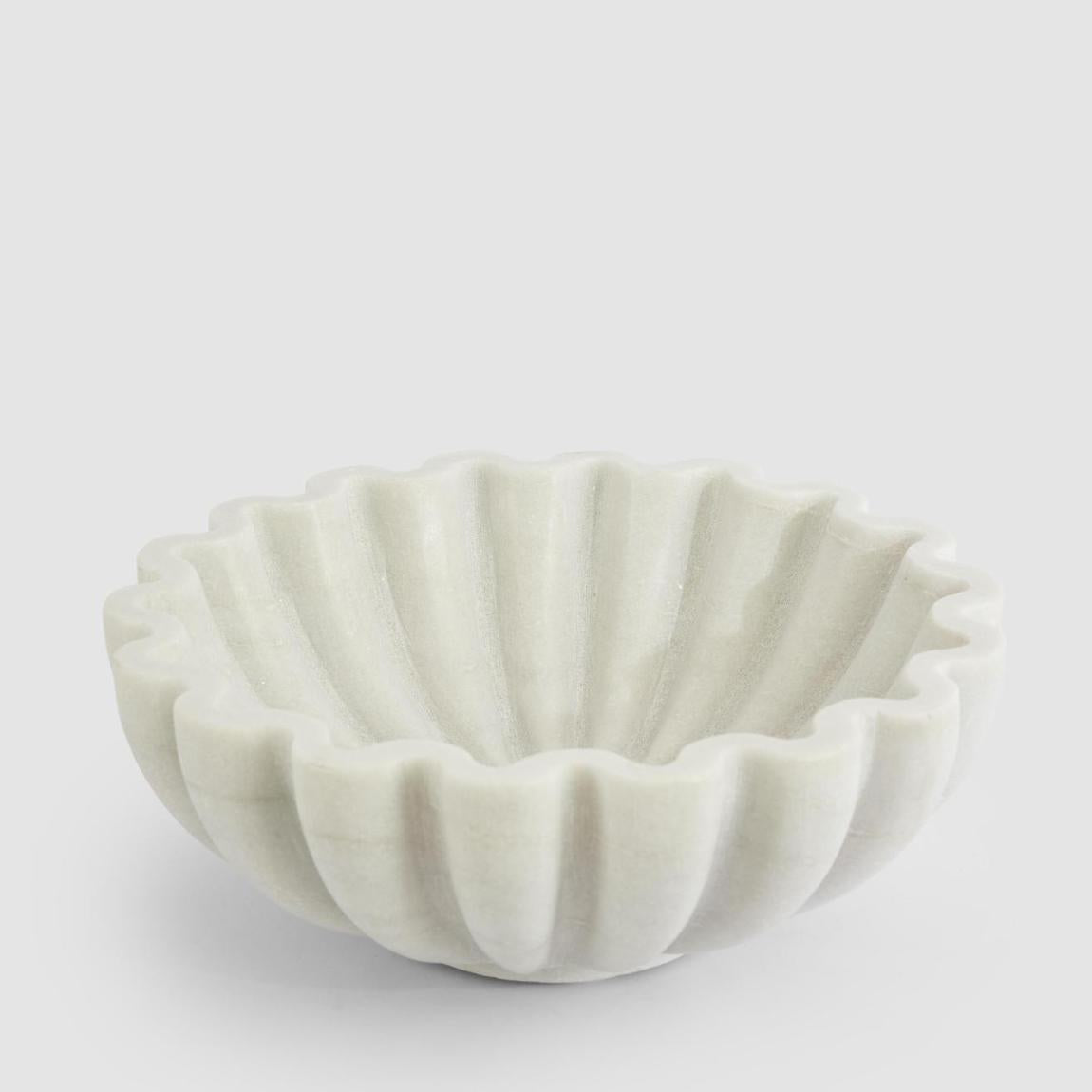 Roma Fruit Bowl Marble