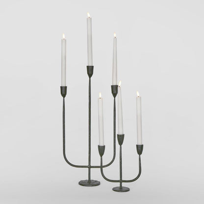 Jasper Candle Stand Black