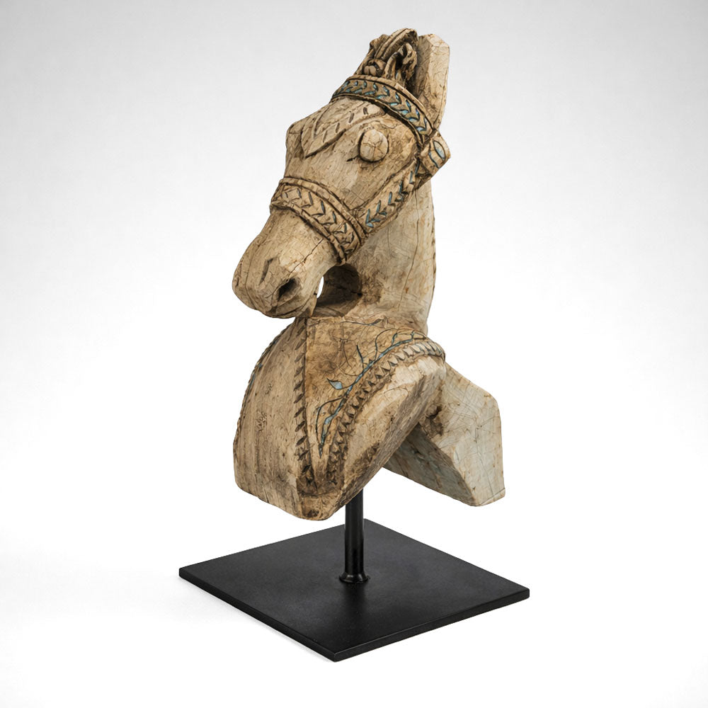 Rashi Wooden Horse Head Large
