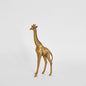 Nubian Giraffe Sculpture Small Gold