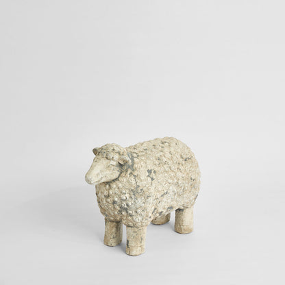 Shaun Sheep Sculpture Small Cream