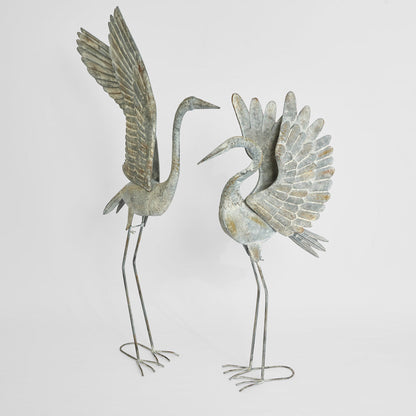 Crane Statue Large