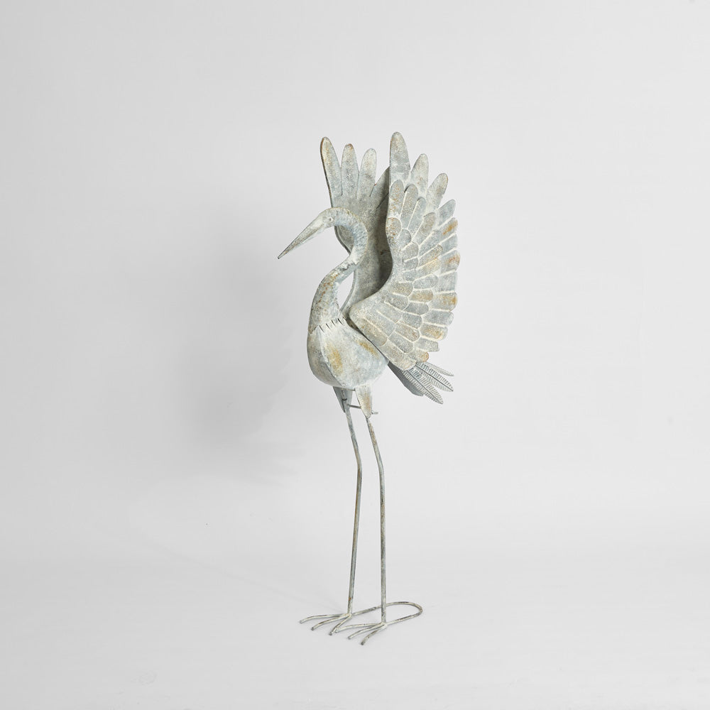 Crane Statue Small
