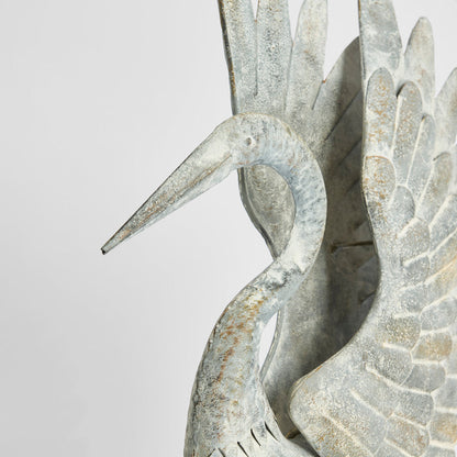 Crane Statue Small