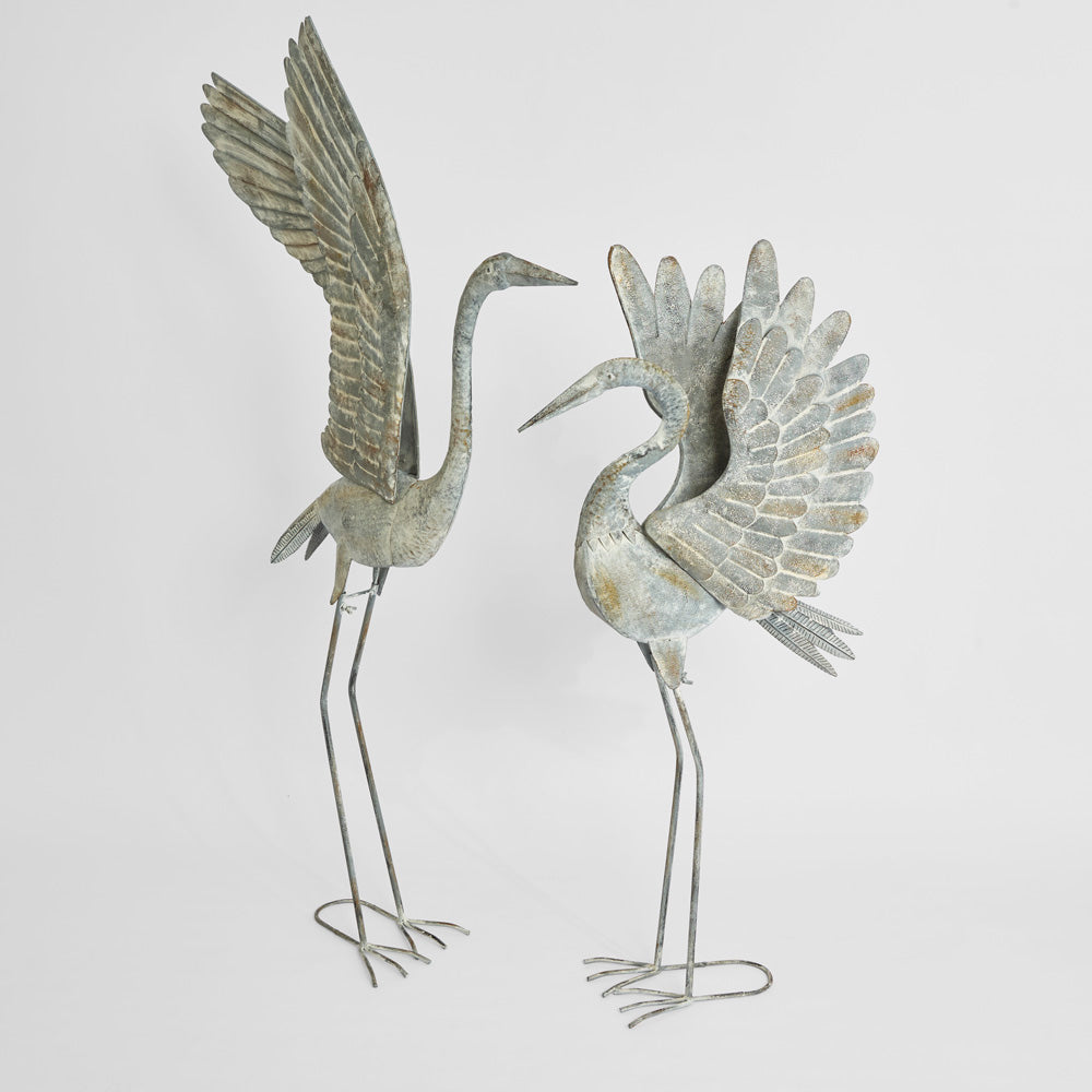 Crane Statue Small
