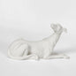 Penny Dog Sculpture White