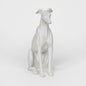 Finn Dog Sculpture White