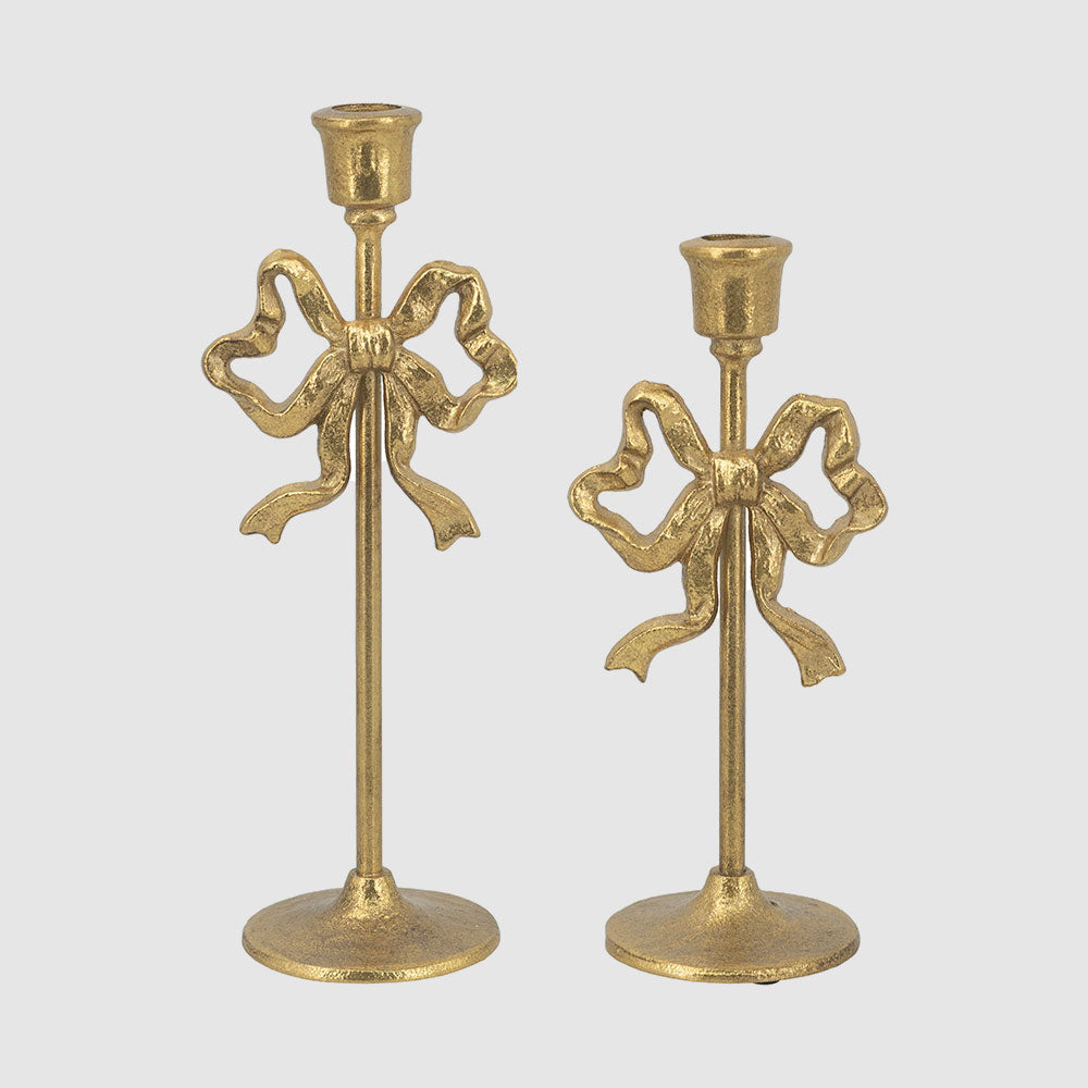 Bow Candle Holders