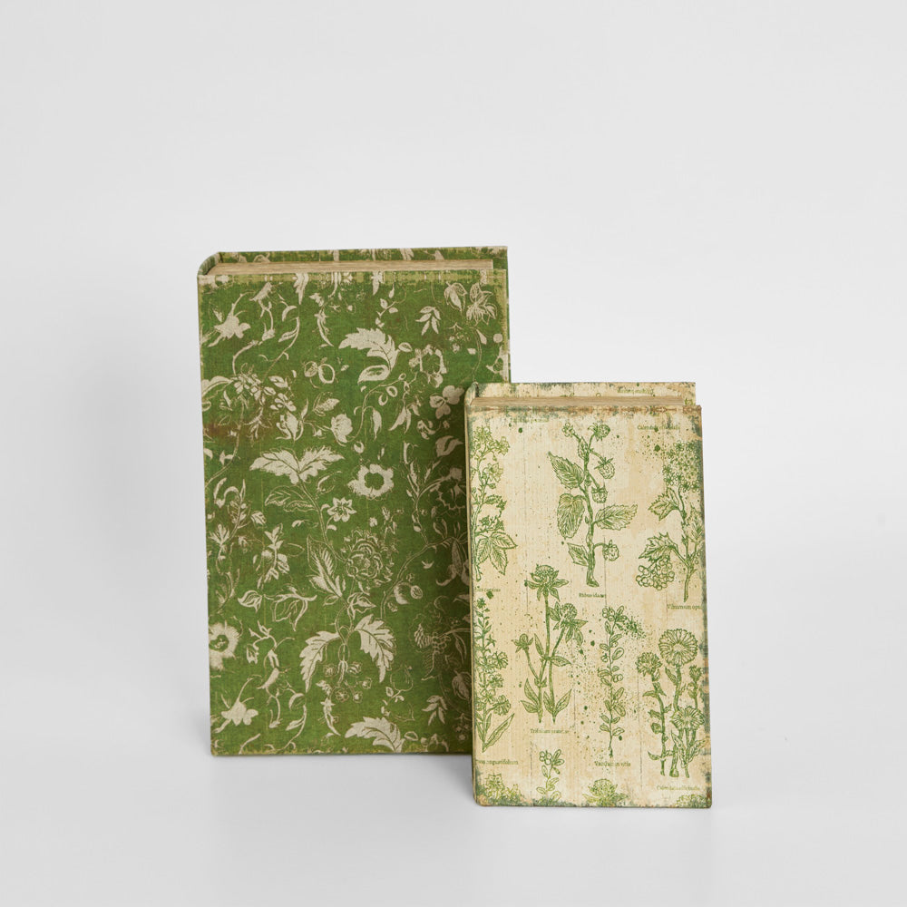 Decorative Book Box Green