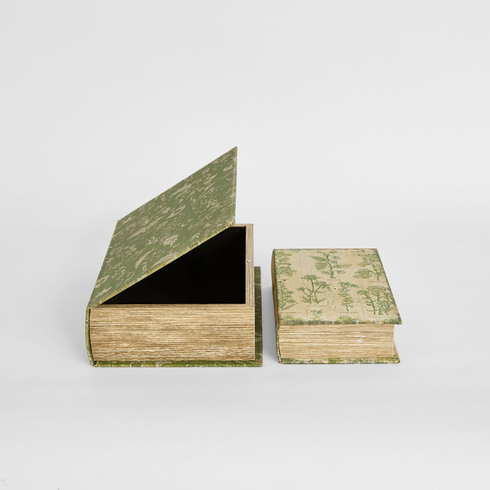 Decorative Book Box Green