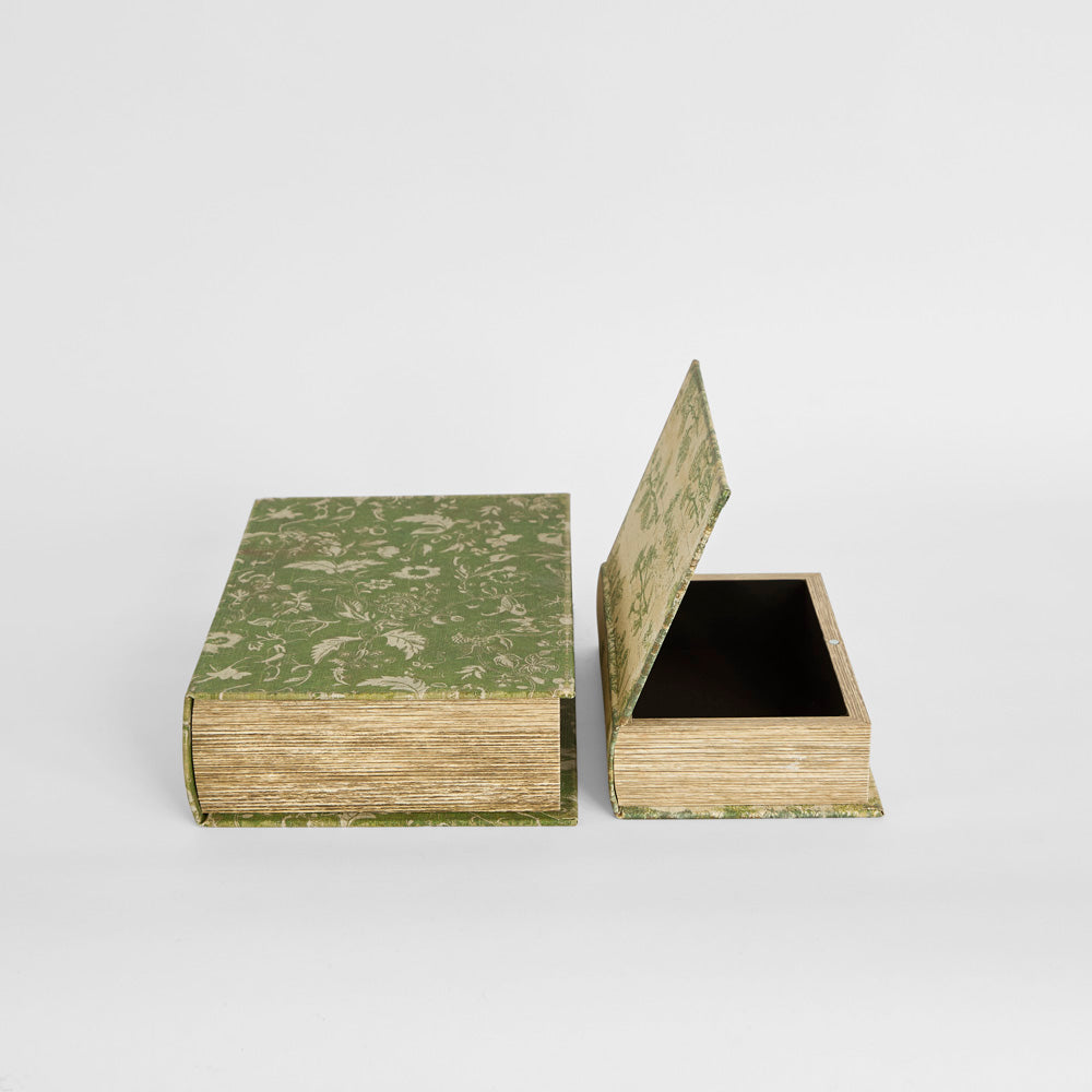 Decorative Book Box Green