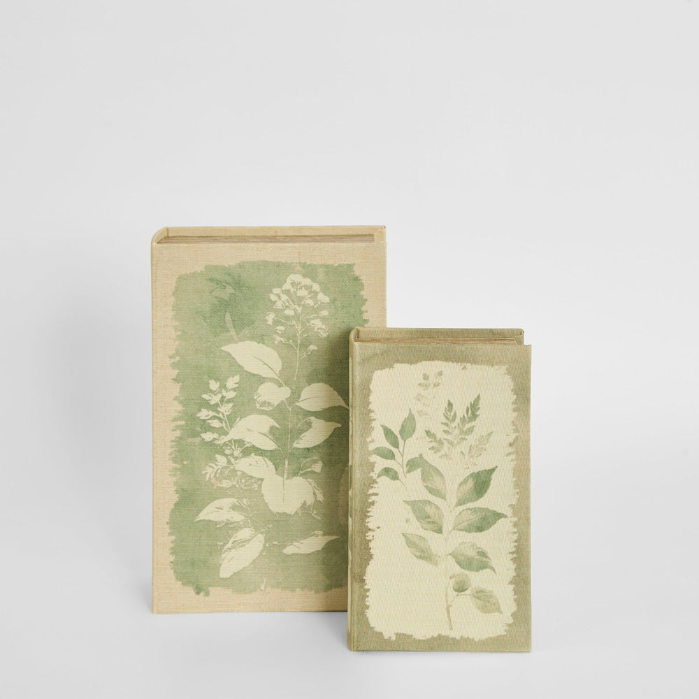Decorative Book Box Light Green