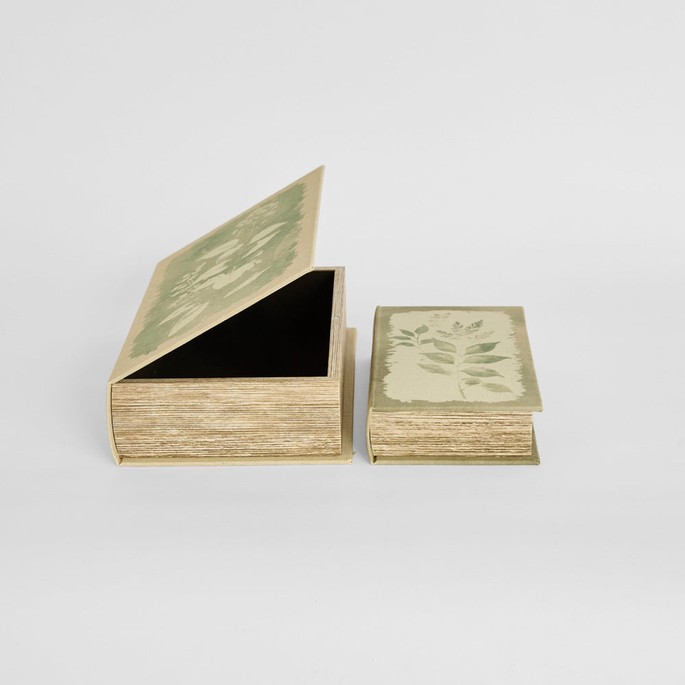 Decorative Book Box Light Green