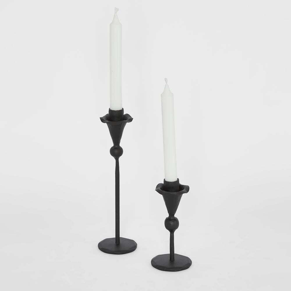 Claudia Forged Iron Candle Holder