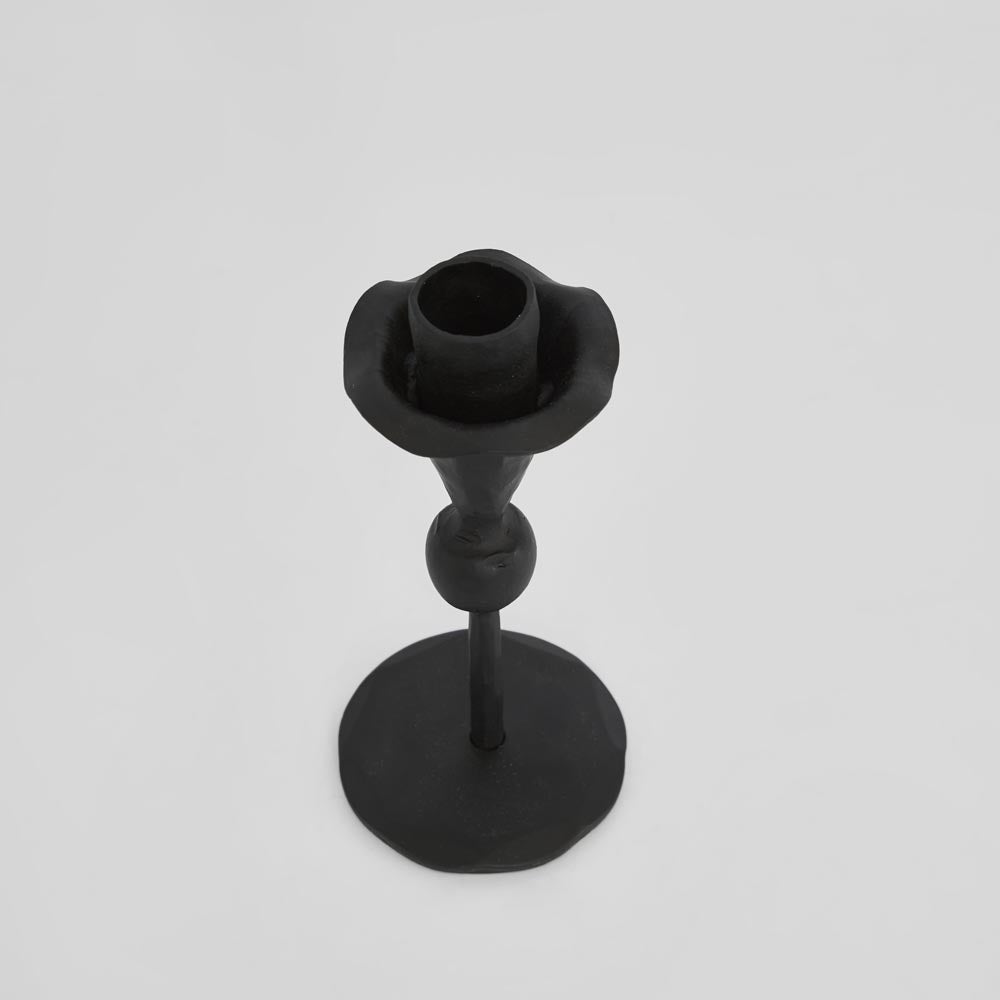 Claudia Forged Iron Candle Holder