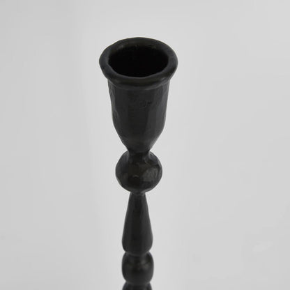 Jonah Forged Iron Candle Holder