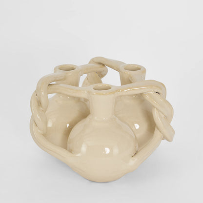 Petal Bud Vase White
