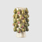 Capri Fig Vase Green & Cream