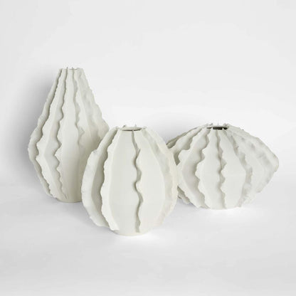 Kelp Vase White