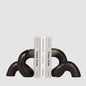 Twist Ceramic Bookends