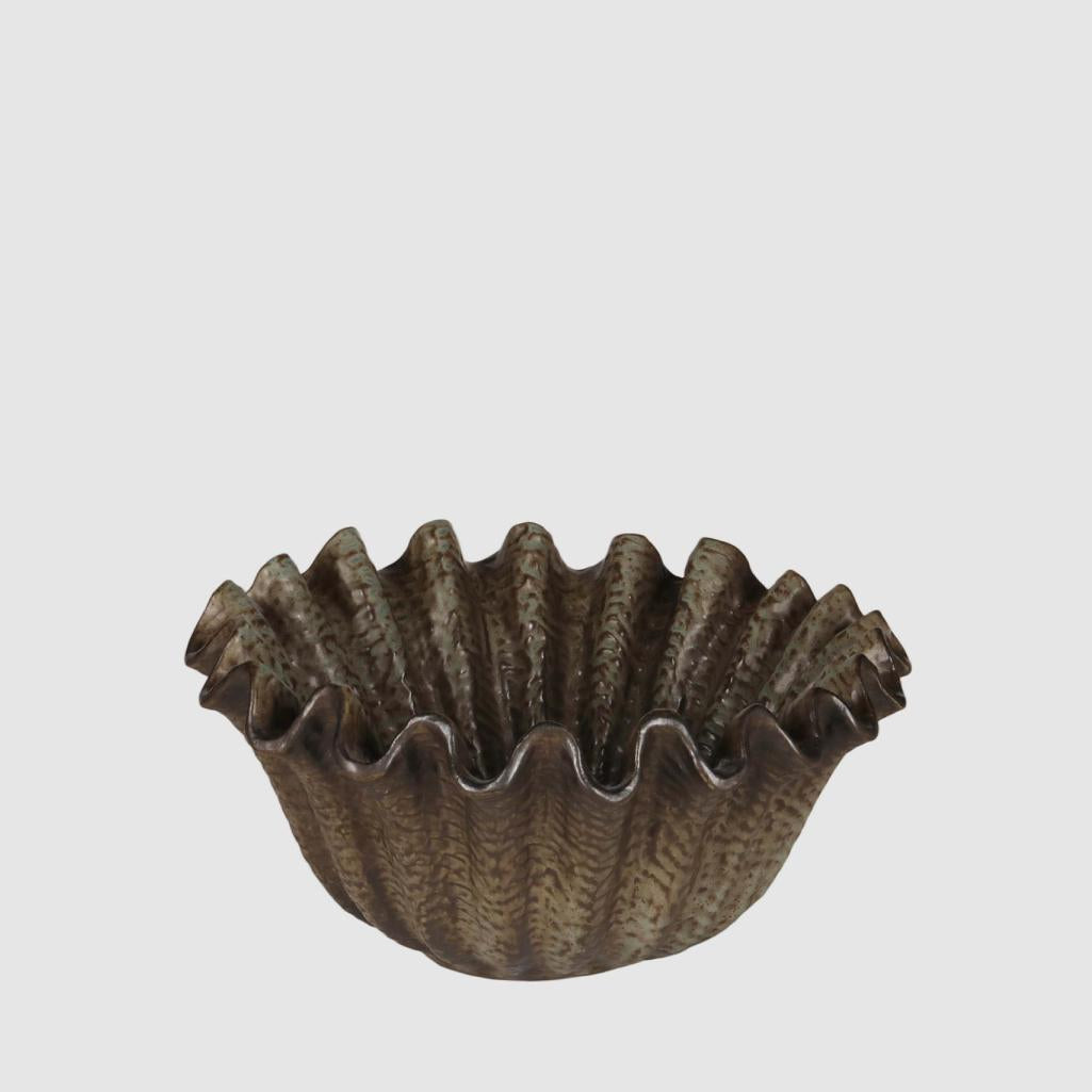 Wave Bowl Large Green