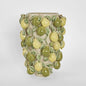Pear Tall Vase Green & Yellow