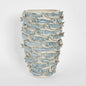 Reef Tall Vase Blue & White
