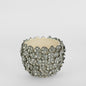 Bloom Vase Short Blue & White