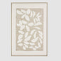 Linen Botanica A Wall Art 82.5 x 122.5cm