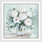 Whispering Blooms A Wall Art 82.5 x 82.5cm