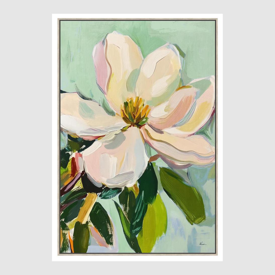 Golden Bloom A Wall Art 42.5 x 62.5cm