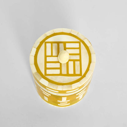 Sirena Trinket Box Mustard