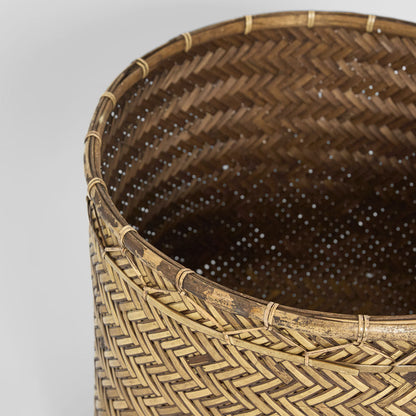 Lila Rattan Basket