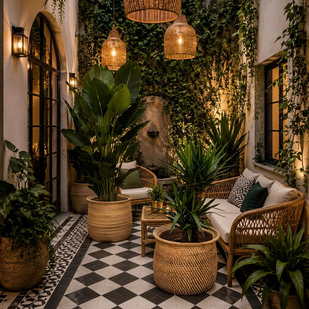 Hanna Rattan Basket