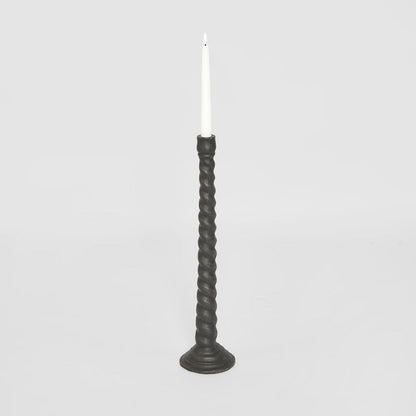 Zeke Cast Iron Candle Holder