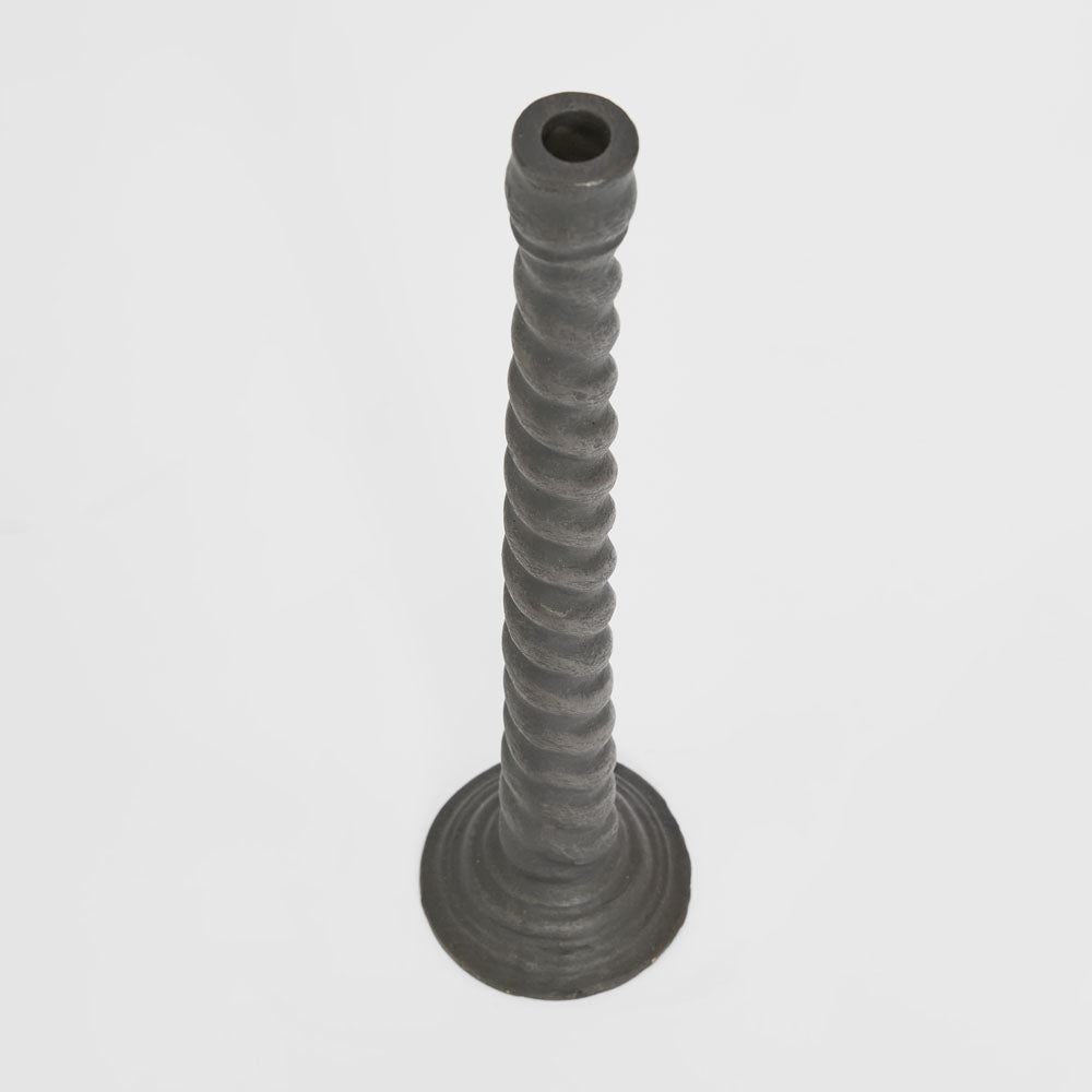 Zeke Cast Iron Candle Holder