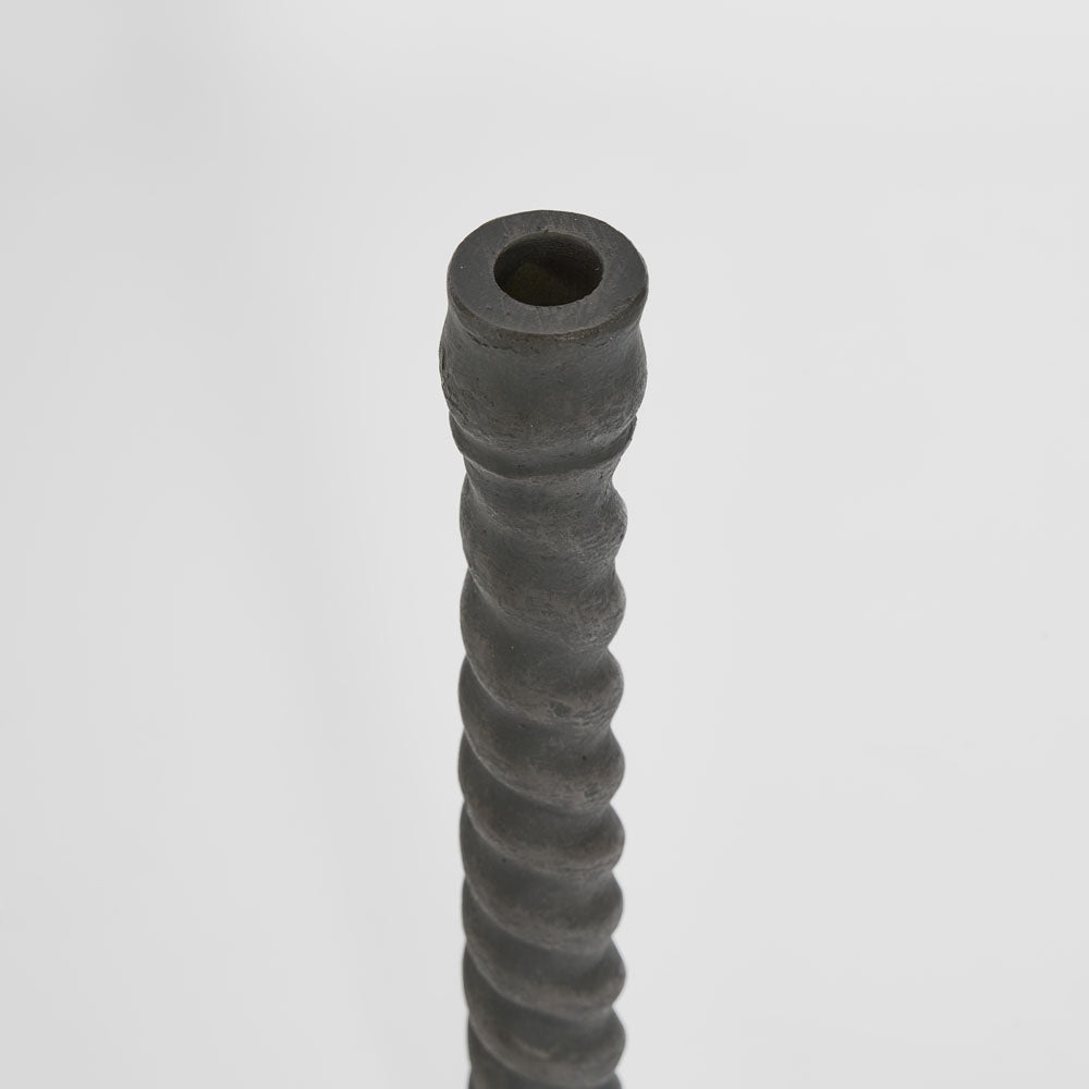 Zeke Cast Iron Candle Holder