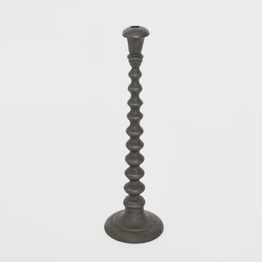 Ariel Cast Iron Candle Holder