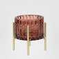 Demi Tealight Holder Small Mulberry 3 pcs