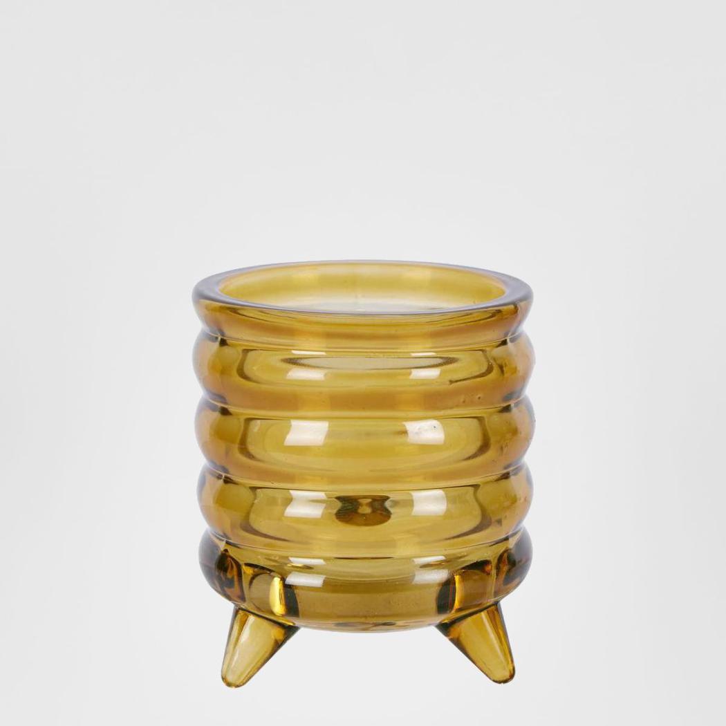 Ripple Tealight Holder Small Sienna 6 pcs