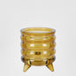 Ripple Tealight Holder Small Sienna 6 pcs