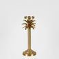 Raffles Palm Candle Stick Gold Small