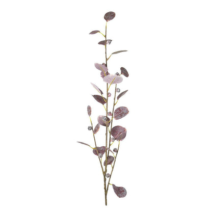Eucalyptus leaf Spray Burgundy 90cm 6 pcs