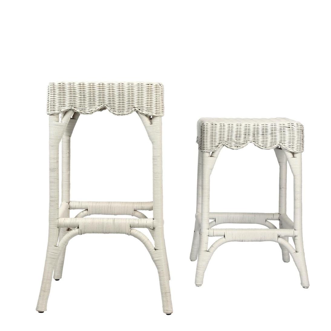 Belle Bar Stool White
