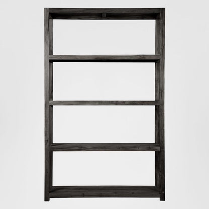 Carfu Wooden Shelf 150x40x240 Black