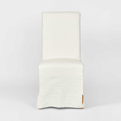 Slip Cover Only - Ville Dining Chair Linen White