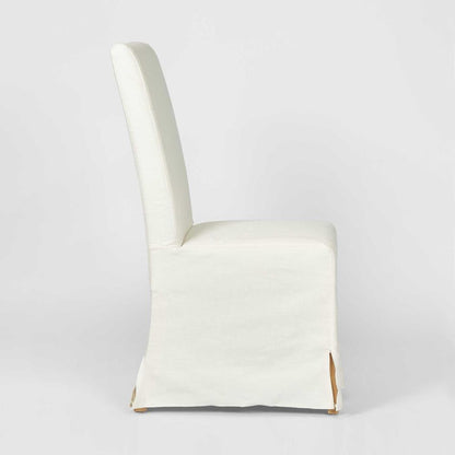 Slip Cover Only - Ville Dining Chair Linen White