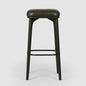 Carlton Leather Bar Stool Black