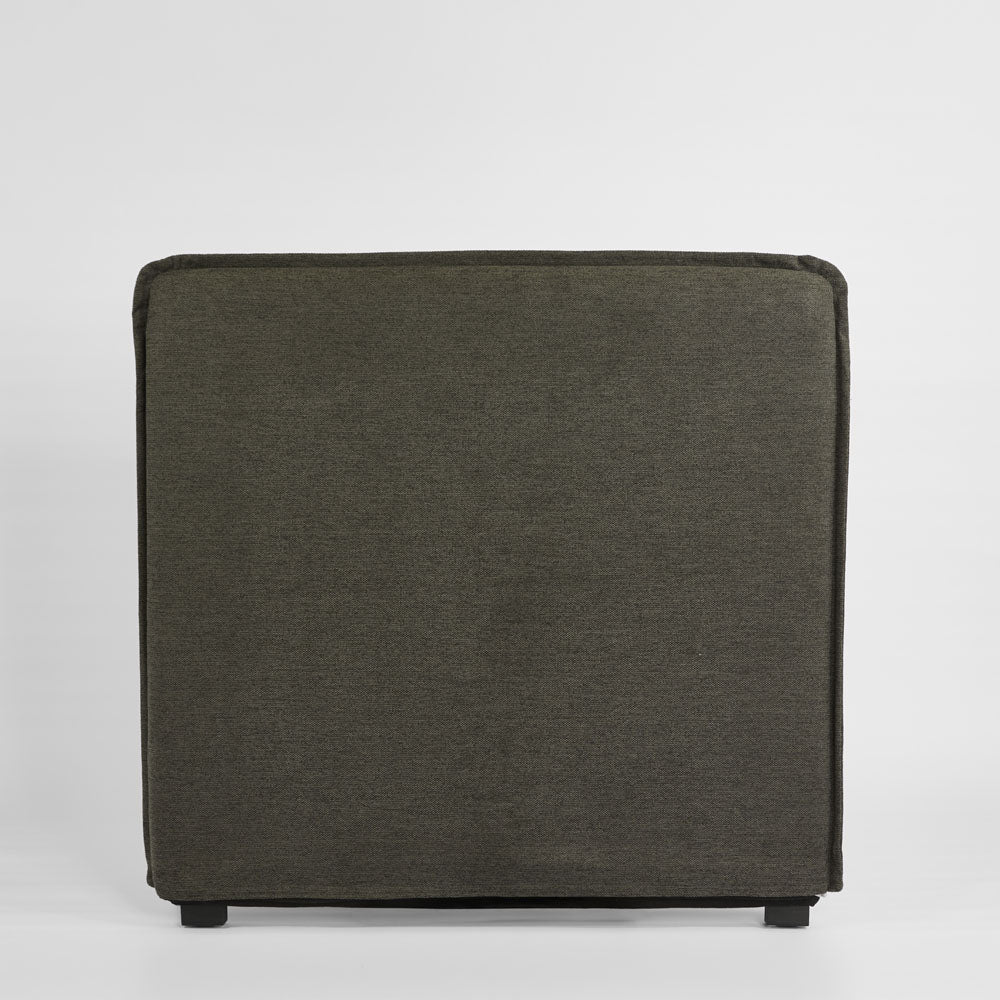 Slip Cover Only - Coolum Bedhead Single Charcoal